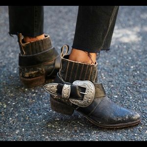 Free People Matisse Understated Western Biker Boot